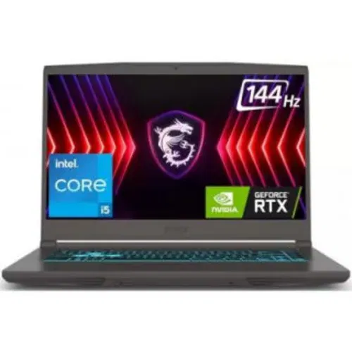 MSI Thin 15 B12UC 2241IN Core i5 12th Gen 16 GB 512 GB SSD Windows 11 4 GB Front