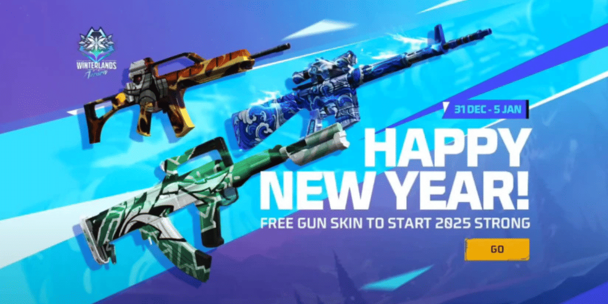 Free Fire New Year Event: Get Free Groza Skin And Other Rewards