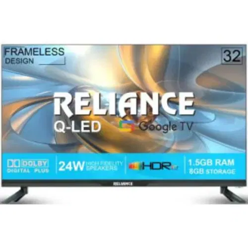 Reliance RW32GQ8676HD 32 inch (81 cm) QLED HD-Ready Front