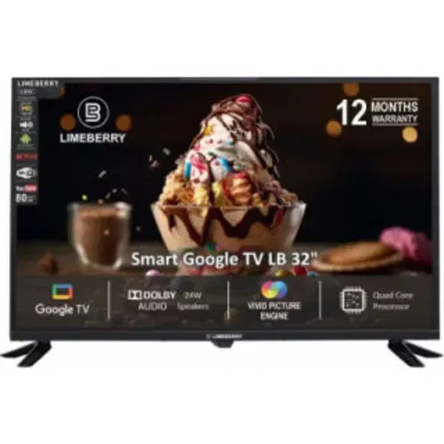Limeberry LB43MF10BSPS4GV 32 inch (81 cm) LED Full HD Front