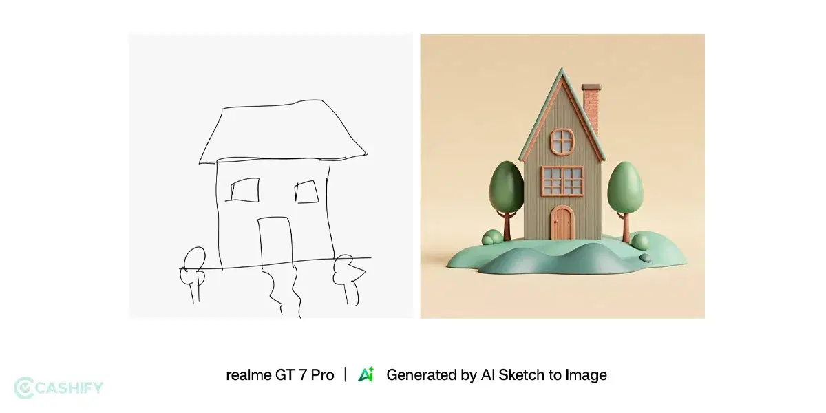 sketch to image feature- Realme UI 7 vs One UI 7