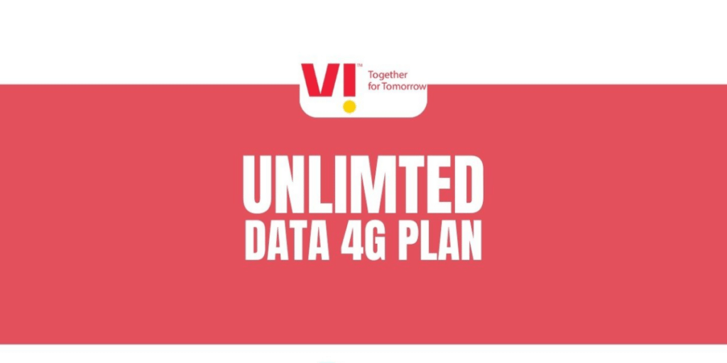 Vi unlimited 4G data is available in selected states