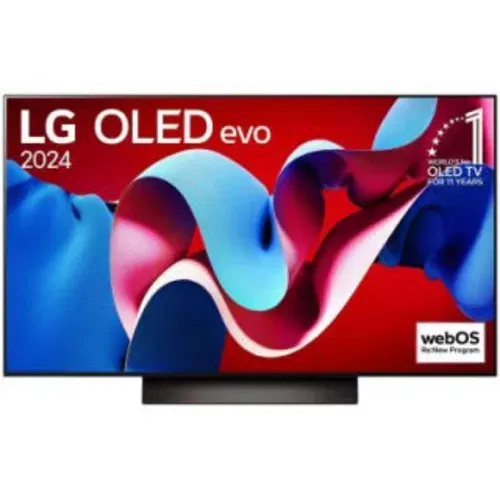 LG OLED77C46LA 77 inch (195 cm) OLED evo 4K Front