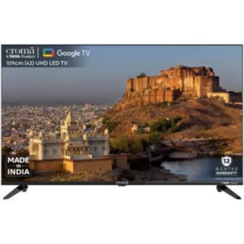 Croma CREL043UGC333801 43 inch (109 cm) LED 4K Front