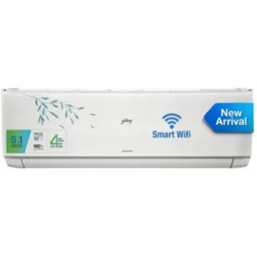 Godrej EI 18AINV3R32 PYQ IVBL IOT 1.5 Ton 3 Star Inverter Split AC Front