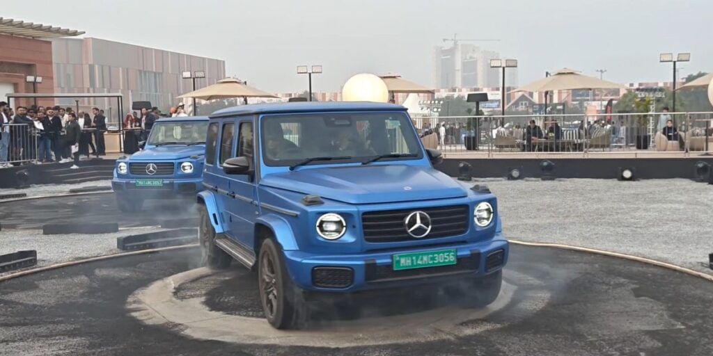 Mercedes G Wagon Drift Auto Expo 2025