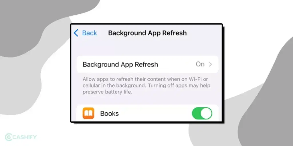 Background App Refreshes Frequently