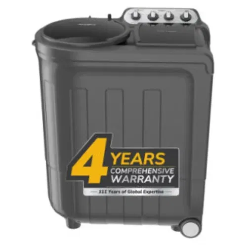 Whirlpool MAGIC CLEAN 7.5 GREY DAZZLE 7.5 Kg Semi Automatic Top Load Front