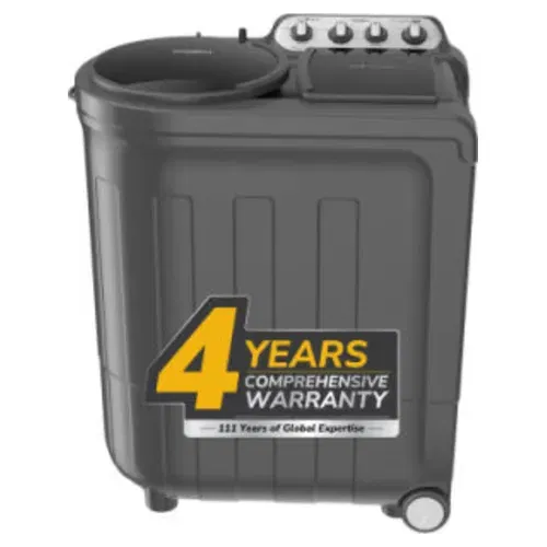 Whirlpool MAGIC CLEAN 8.5 GREY DAZZLE 8.5 Kg Semi Automatic Top Load Washing Front