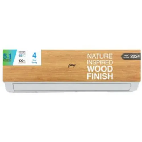 Godrej SIC 18VTC3 WYB CYP 1.5 Ton 3 Star Inverter Split AC Front