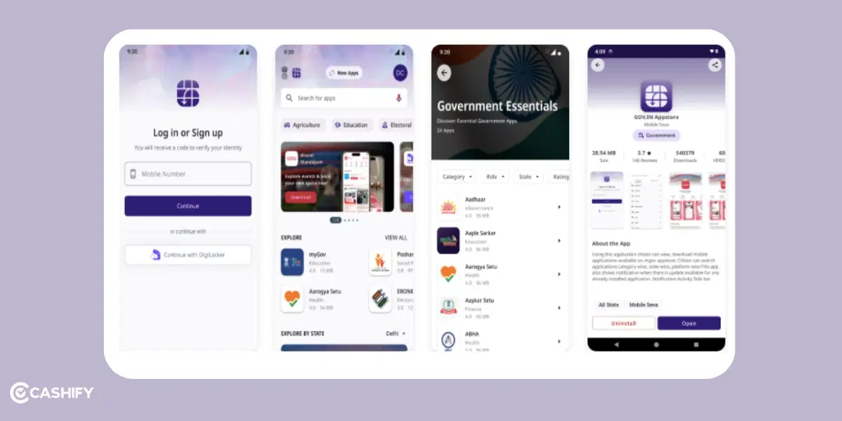 Gov.in AppStore