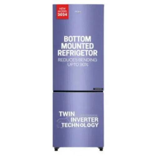 Haier HEB-243SI-P 237 Ltr Bottom-Mount Freezer Front