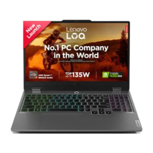 Lenovo LOQ 15AHP9 83DX00CTIN AMD Octa Core Ryzen 7 16 GB 1 TB SSD Windows 11 8 GB Front