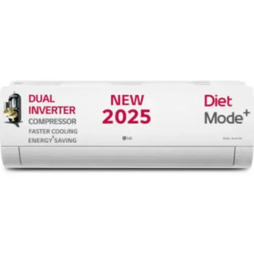 LG US-Q14YNZE 1 Ton 5 Star Dual Inverter Split AC Front