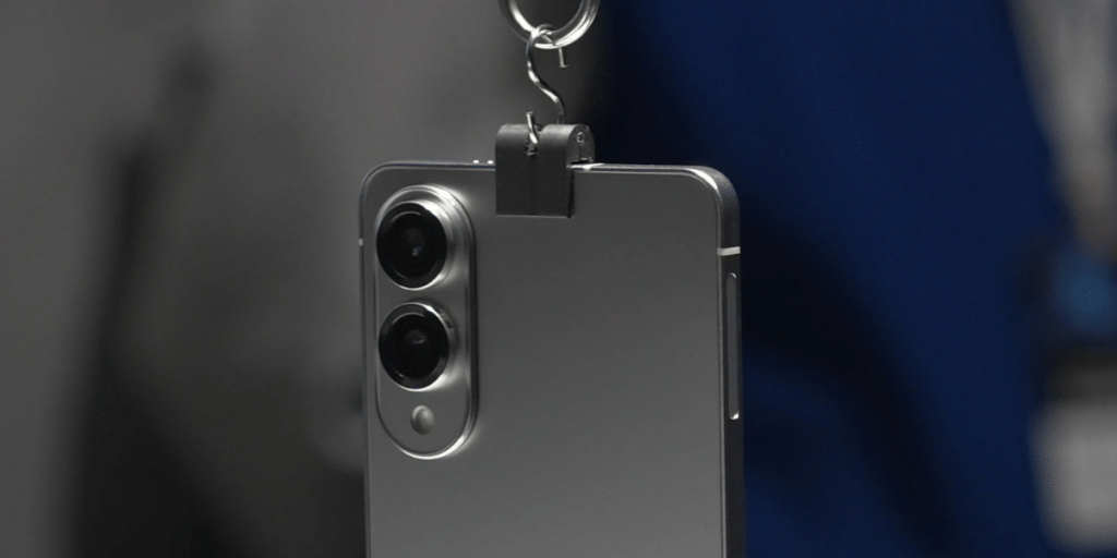 Samsung Galaxy S25 Edge camera leaks show a dual rear camera setup