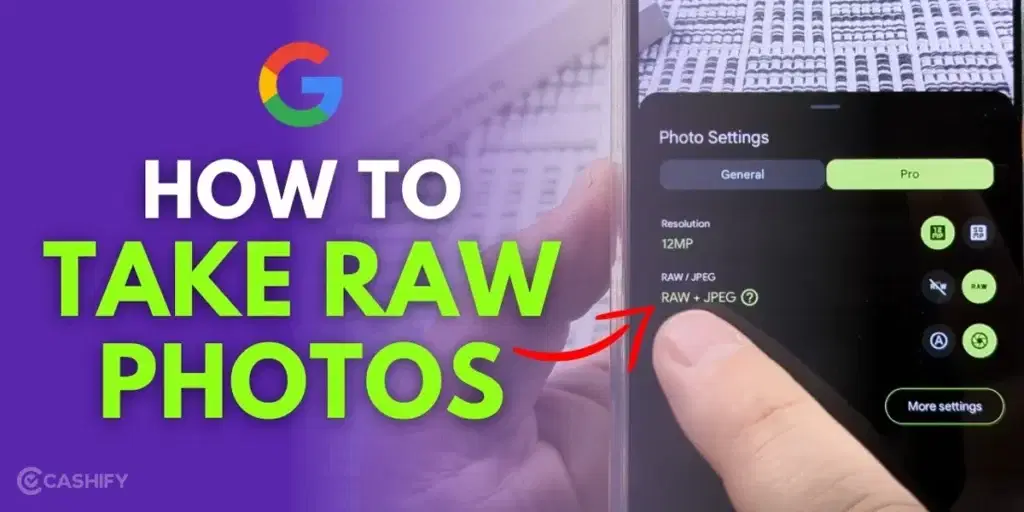RAW Image Capture on Pixel