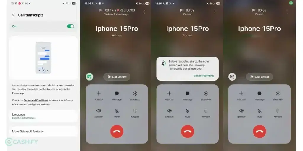 ai call transcripts- Realme UI 7 vs One UI 7