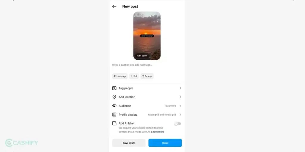 Edit Videos for Feed - step -2