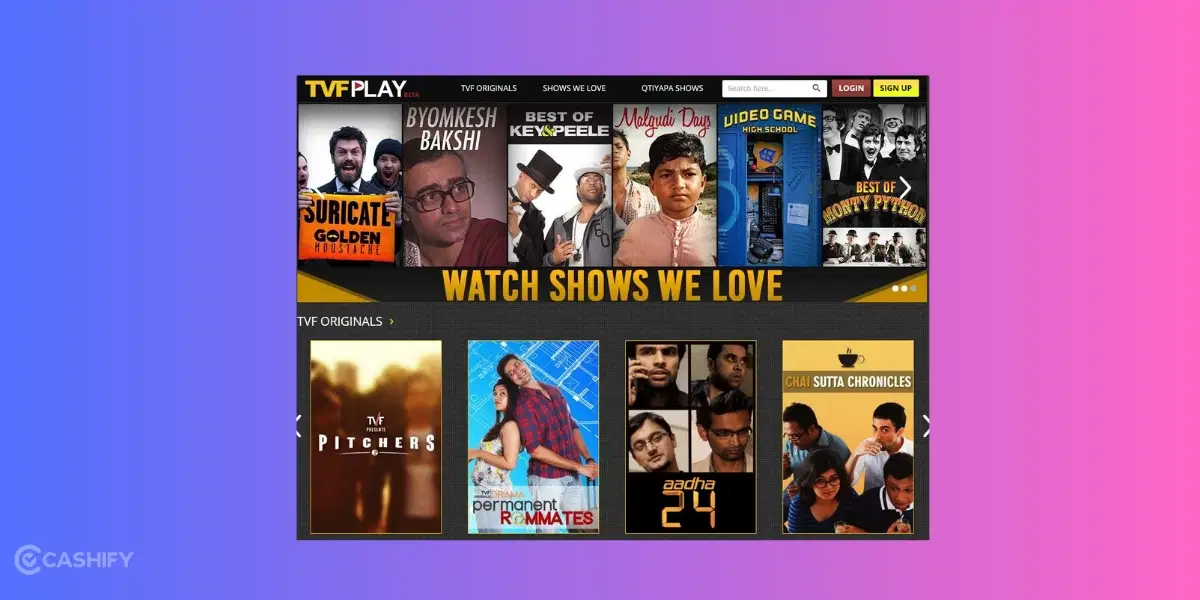 tvfplay webseries