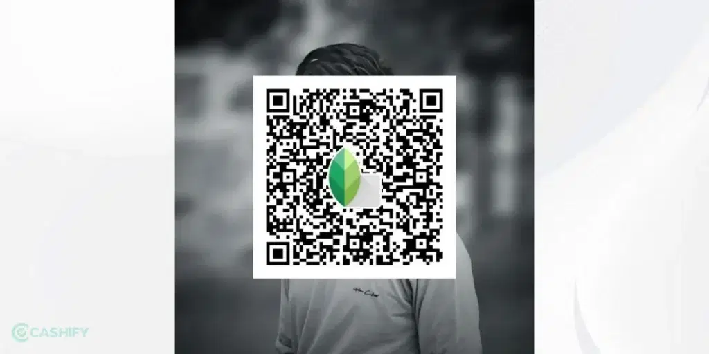 Black and White - - Snapseed QR code