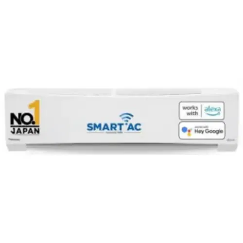 Panasonic CS/CU-NU12ZKY5W 1 Ton 5 Star Inverter Split AC Front