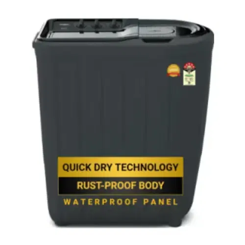 Whirlpool Magic Clean 70I Grey Dazzle 7 Kg Semi Automatic Top Load Front