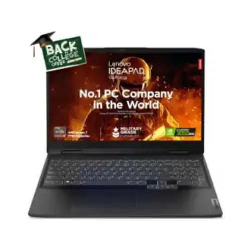 Lenovo IdeaPad Gaming 3 15ARH7 82SB00QSIN AMD Octa Core Ryzen 7 16 GB 512 GB SSD Windows 11 6 GB Front