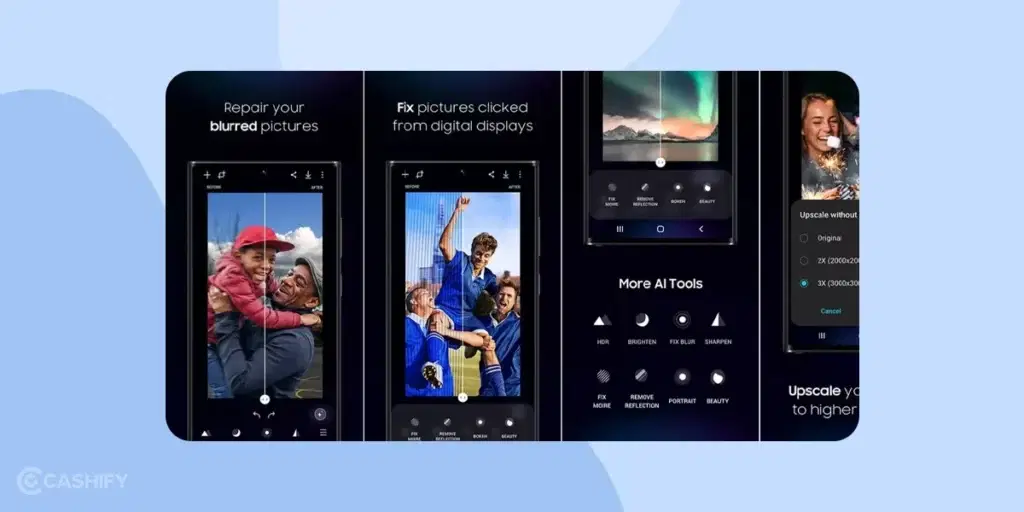 AI-powered photo editing