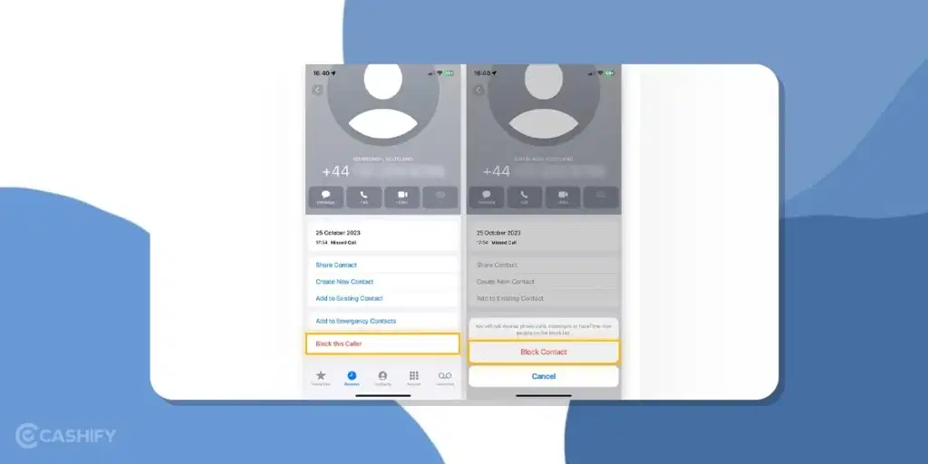 how to make phone not reachable by blocking