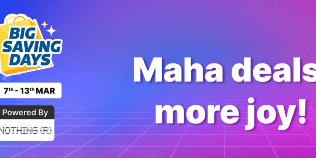 Flipkart Big Saving Days sale offers lucrative discounts
