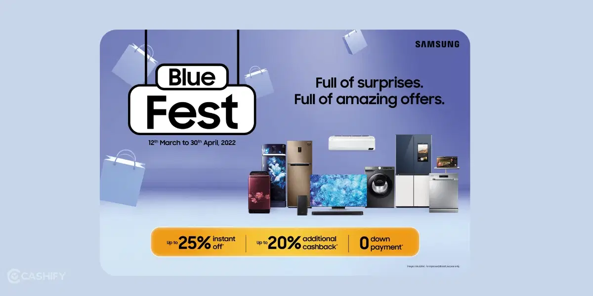 Samsung blue fest