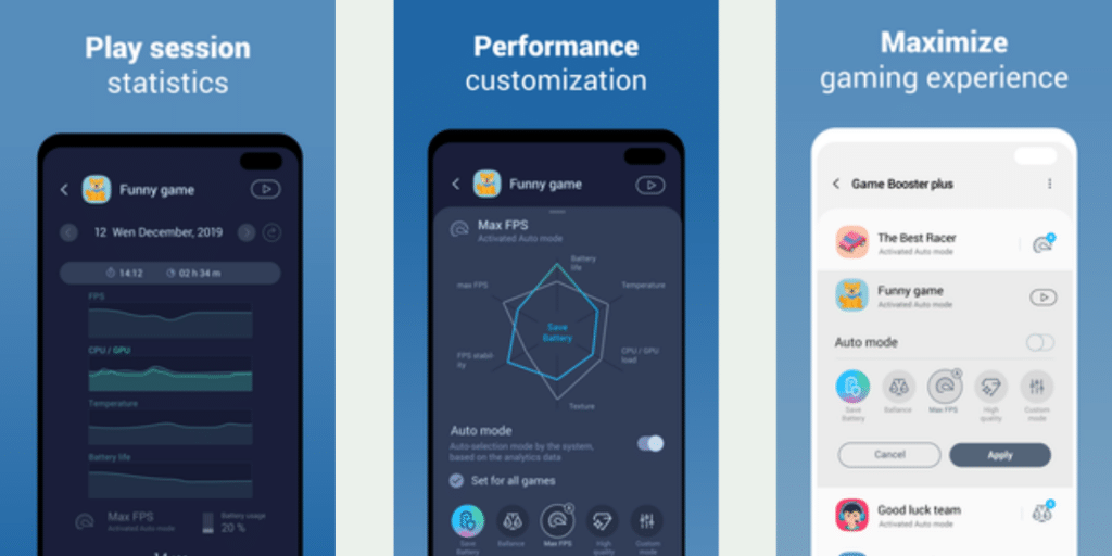 Samsung New Game Booster Features