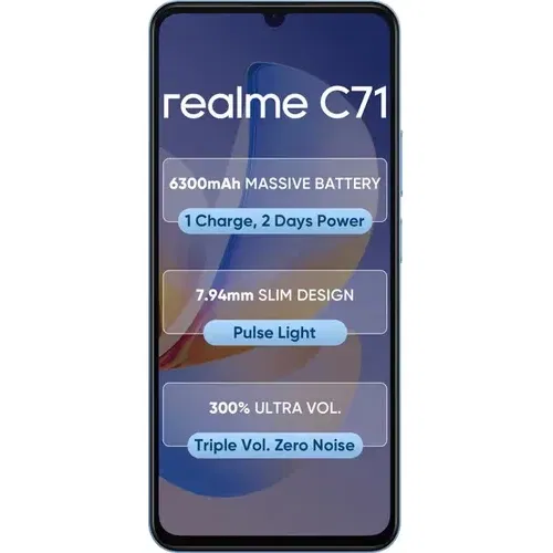 Realme C71 Front