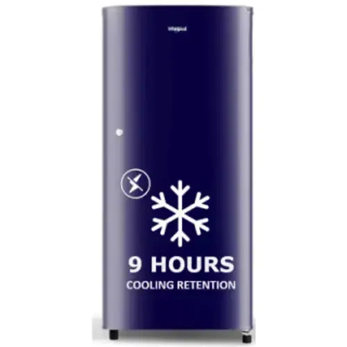 Whirlpool 205 WDE CLS 3S Sapphire Blue-Z 184 Ltr Single Door Front