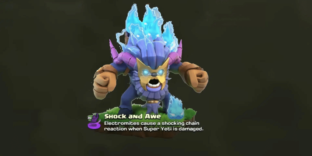 Super Yeti leaks on COC