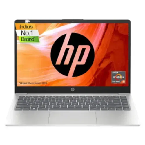 HP 14 em0214AU B84U8PA AMD Hexa Core Ryzen 5 16 GB 512 GB SSD Windows 11 Front