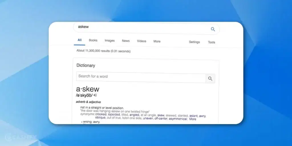 Askew