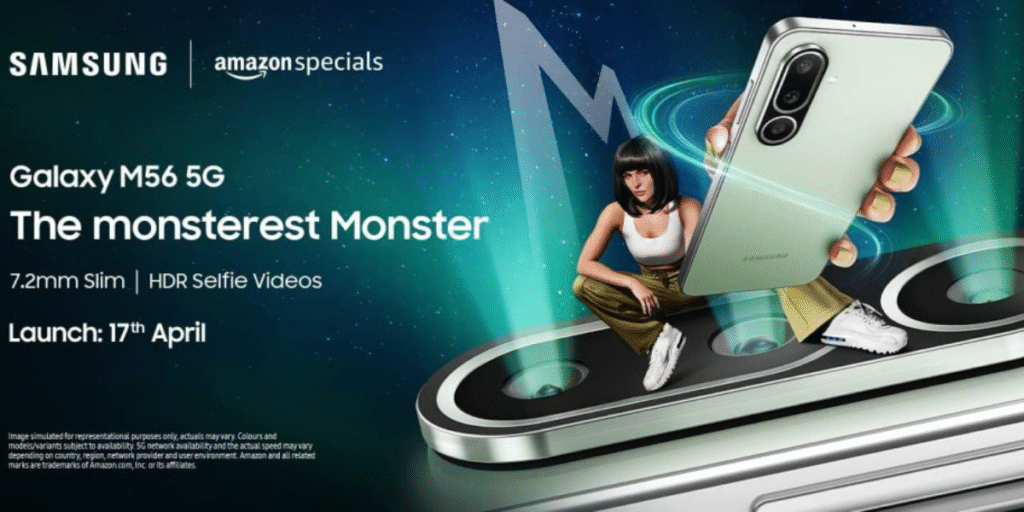 Samsung Galaxy M56 set to launch on April 17