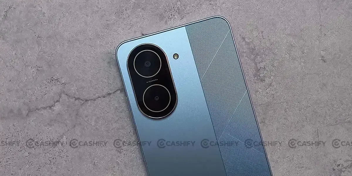 Poco C71 camera setup