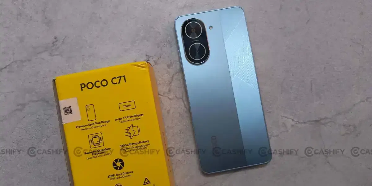 Poco C71 specs list