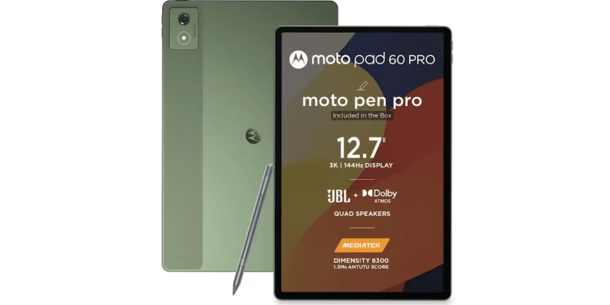 Motorola Launches Moto Book 60 And Moto Pad 60 Pro: Check Price, Specs