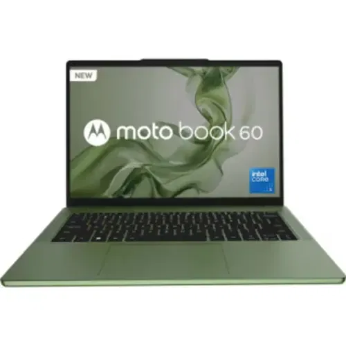Motorola Moto book 60 14IRH10R 83J7000CIN Core 5 Series 2 16 GB 512 GB SSD Windows 11 Front