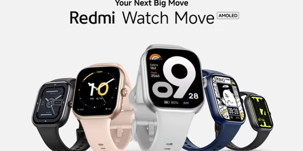 Made In India Xiaomi Redmi Watch Move Launched With AMOLED Display And Powerful Battery