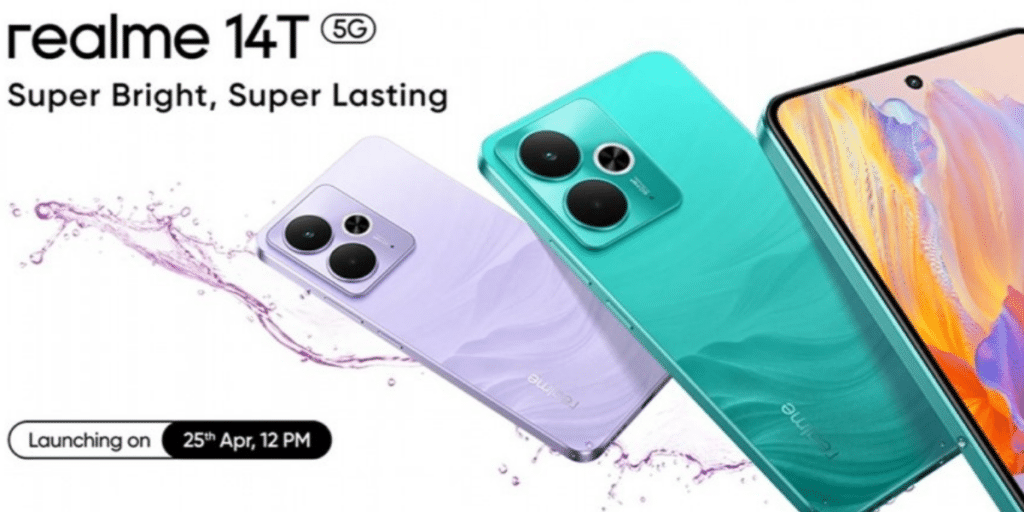 Realme 14T 5G s,artphone launched in India