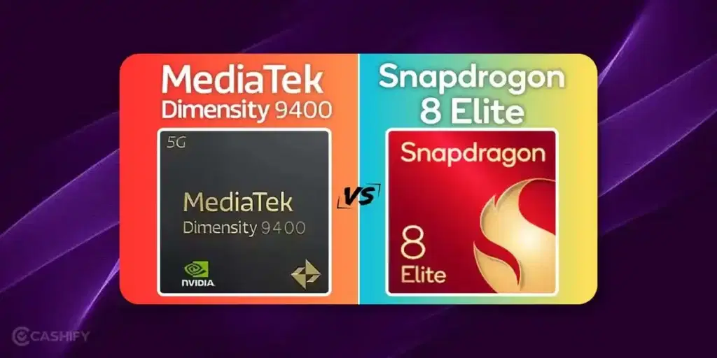 dimensity 9400 vs snapdragon 8 elite gaming performance
