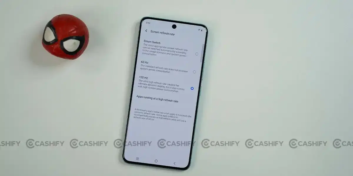 Vivo T4 refresh rate