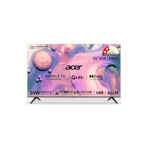 Acer V Pro AR43QDQGR2851AD 43 inch (109 cm) QLED 4K Front