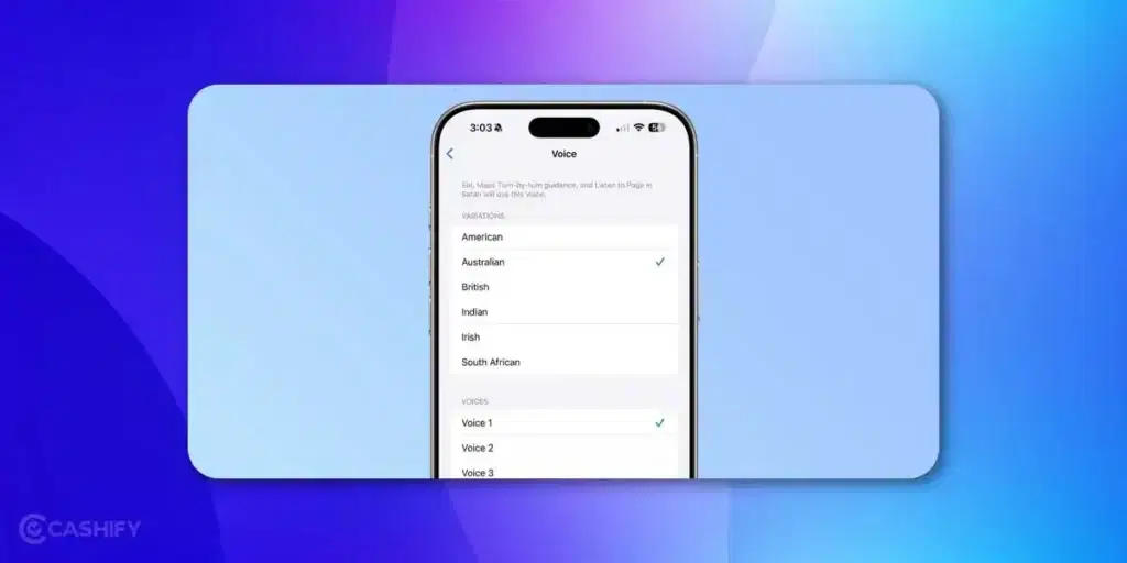 Siri Voices