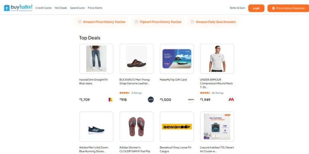 Buyhatke app to find best deals online
