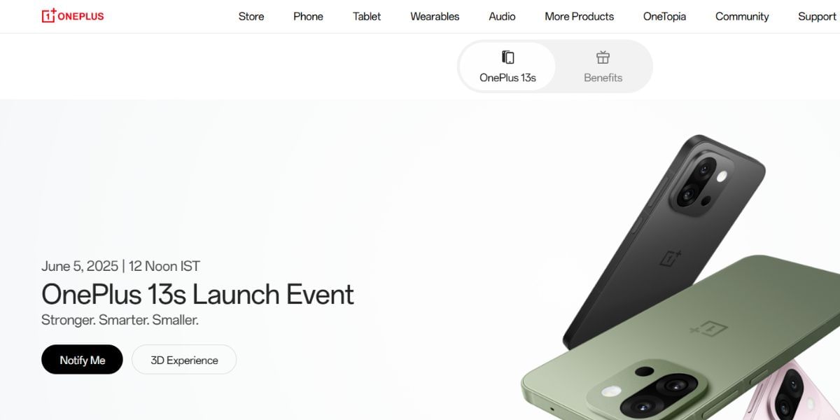 OnePlus 13s Launch Date Confirmed: Set To Debut In India On 5th June